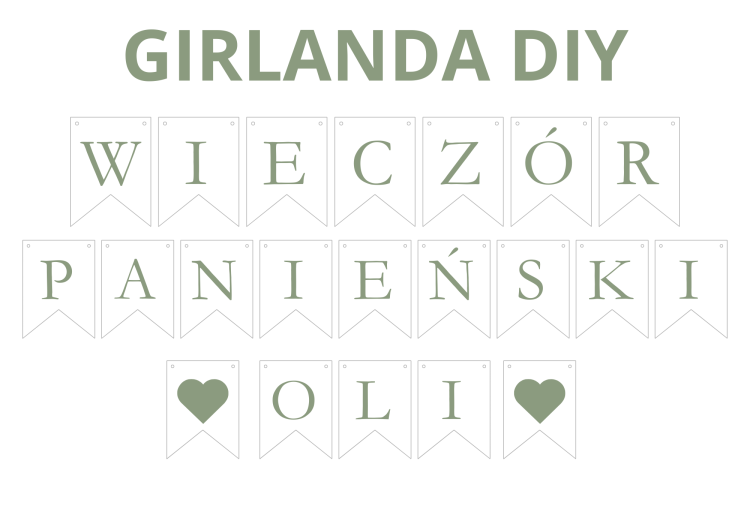 Girlanda DIY