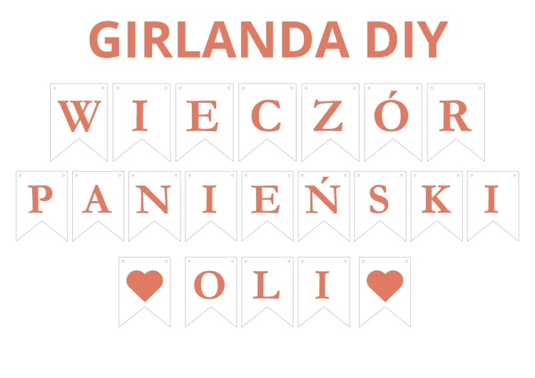 Girlanda DIY
