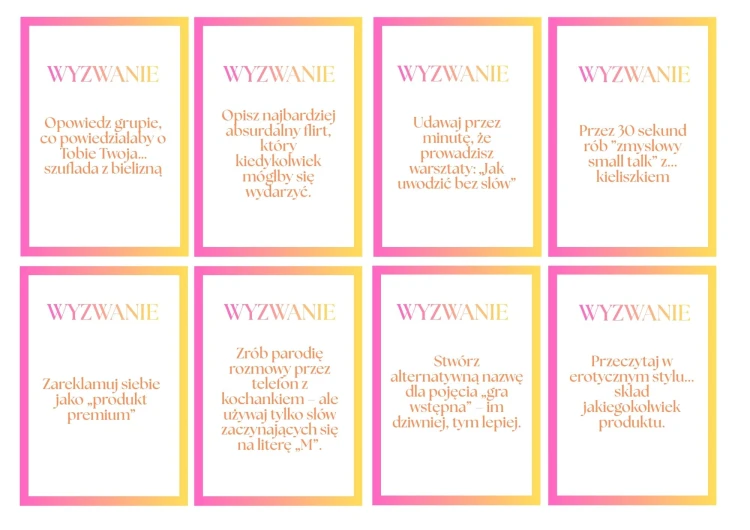 Prawda czy Wyzwanie wieczór panieński